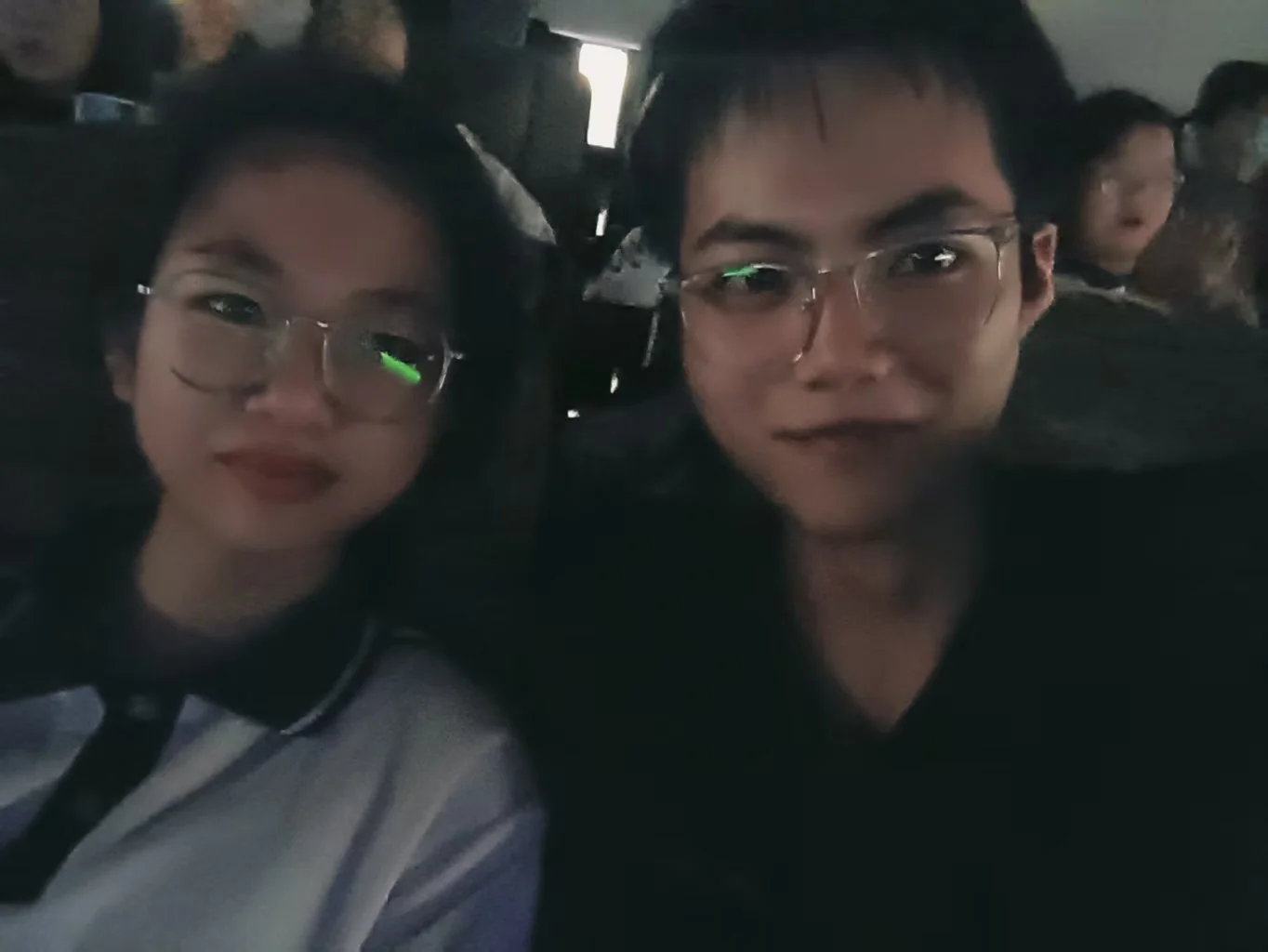 电影院合照